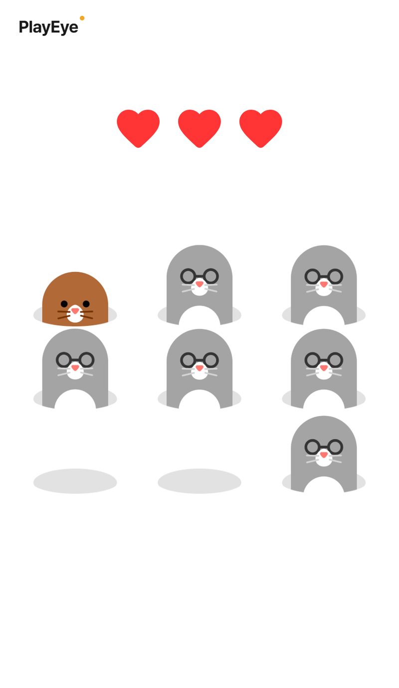 Whack-a-Mole gameplay screenshot