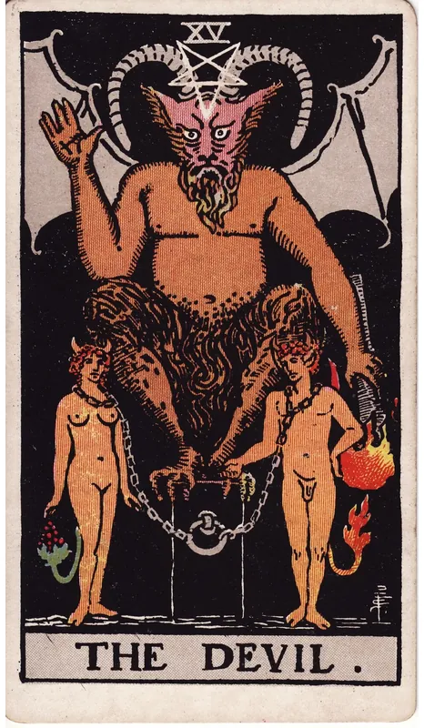 The Devil tarot card