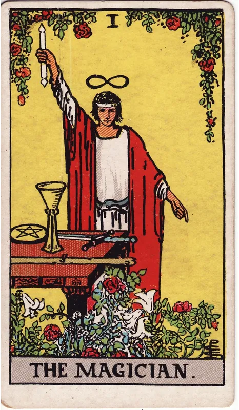 The Magician tarot card